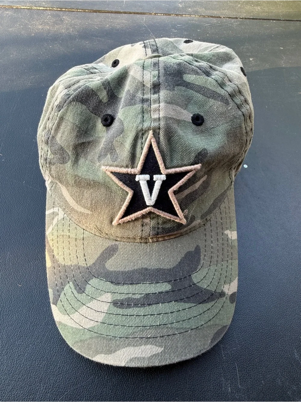 Zephyr Vanderbilt Camo Cap with Star Logo